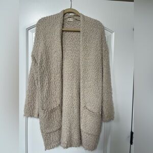 Altar'd State Cream Textured Cardigan
